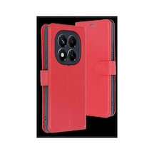 Redmi Note 15 Pro 5g Trend S Plus Kapaklı Kılıf - Kırmızı İtdark57230