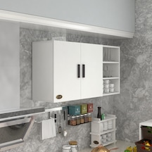 Kenzlife Hazır Mutfak Fulvus22 Byz 060 120 22 Mutfak Banyo Dolabı Kapaklı Raflı