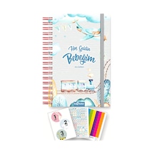 Bebek Anı Defteri Ve Hamile Albümü Erkek + Sticker
