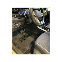 Volkswagen Taigo Premium Eva Akıllı Oto Paspas-metal Topukluk Siyah