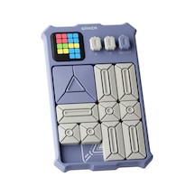 Giiker Süper Hua Rong Dao Elektronik Puzzle Oyuncak - Mor Mor