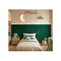 Winflex 12 Li Dikey Akustik Kumaş Panel 10x100 Cm Yeşil