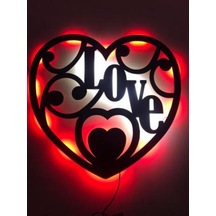 Love Led Işıklı Tablo (524628294)