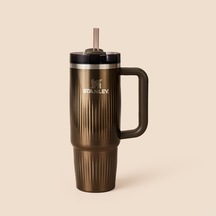 Termos The Quencher Fluted Tumbler Gunmetal Shine - 890 Ml Çok Renkli