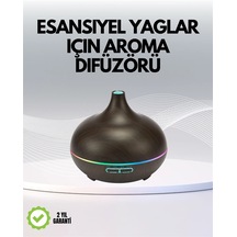 Hubrendy Tekno 7 Renk Işıklı Ultrasonik Hava Difüzörü Sessiz Ve Güvenli Kullanım