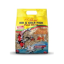 Ahm Pond Natural Sticks Koi Ve Japon Balığı Yemi 1Kg