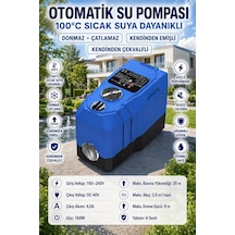 Sv302 Akıllı Su Pompası Tüm Musluklara Sabit Basınç Kömürsüz Motor 4 Kat 6 Daire Basınç Otomatiktir