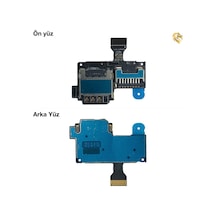 Samsung Galaxy S4 Mini Sim Konnektörü Tekli Anakart Sim Okuyucu Soketi Sim Kart Yuvası Lehim Parçası Sim Kart Okuyucu Konnektörü
