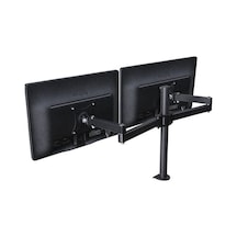 Trendooze Tv Tutucu Triline Monıtör Masa Led Lcd Hareketli Full Çelik 2li Tn