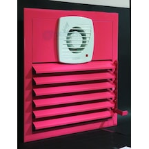 Banyo-Wc Fan - Aspiratörü Aliminyum Yüzeysel Hareketli Menfez