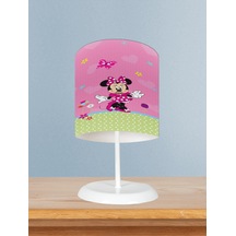 Mekta Home Bebek Ve Çocuk Odası Minnie Maus Desenli Abajur