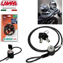 Lampa Tory Çelik Halat Güvenlik Kilidi 90Cm 4.5Mm 90601