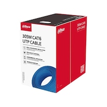 Dahua 23awg Mavi 305m Cca Cat6 Pfm922ı-6un-c