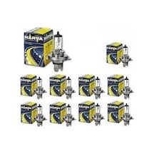 12V H4 55W Halojen Ampul 10 Adet Narva Germany Koku Hediyeli