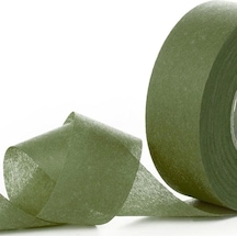 Jütburada Yeşil Kurdale Şerit Nonwoven Tela Kumaş 2.5 Cm 220 Metre
