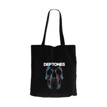 Deftones 2003 Album Siyah Kanvas Bez Çanta Siyah