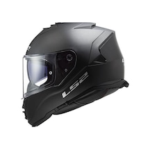 Ls2 Storm Mat Siyah Kapalı Motosiklet Kask