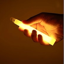 Asılabilir Glow Stick Lamba - Karanlıkta Yanan - 1 Adet Turuncu