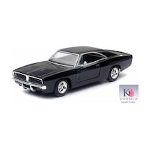 Newray 1969 Dodge Charger R/t 1/25 Siyah Model Araba