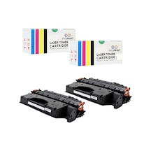Proprint 2 Adet 05X Ce505X Hp Laserjet P2050 6500 Syf Uyumlu Tone