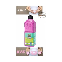 Pembe Cinsiyet Belirleme Parmak Boyası 1 Adet 500 Ml Kız Cinsiyet Açıklama Boyası Nova Color Yıkanabilir Zararsız