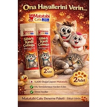 Doğal Kedi Oyuncağı ,diş Temizleme,kedi Kemirme Çubuğu Pakette 2 Li Small Stick