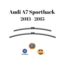 Audi A7 Sportback 2013 2014 2015 Uyumlu Araca Özel Ön Cam Muz Tipi Silecek Süpürgesi Takımı 65/53cm 2li Set Silbak