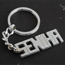 Seniha - 627 - - Nazblsmm - İsimli Anahtarlık Çok Renkli
