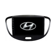 Hyundai İ10 Araç Multimedya Android Ekran Carplay Navigasyon Double Teyp 2+32 9" 08-12 Black Blueway