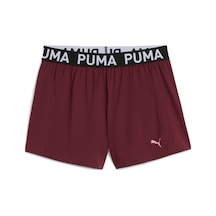 Puma Strong 3" Knit Short Kadın Yetişkin Şort Bordo