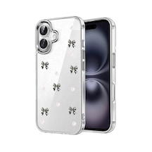 Apple iPhone Uyumlu   17 Fiyonk Desenli Kapak - Desen 8