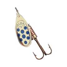 Albastar 202 Döner Olta Kaşığı Sarı-Mavi No:2