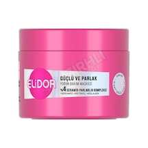 3 Adet Elidor Güçlü Ve Parlak Saç Bakım Maskesi 220 Ml