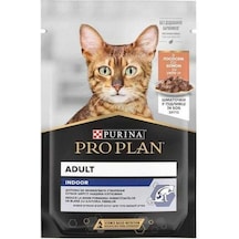 Pro Plan Adult Indoor Somonlu Pouch Yetişkin Kedi Konservesi 85 Gr