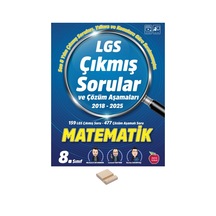 Lgs 8. Sınıf Çıkmış Sorular Matematik + Telefon Standı