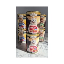 2x 400 Gr Somon Etli Parça Etli Soslu Yaş Kedi Maması