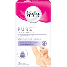 Veet Pure Bikini Ve Koltuk Altı Ağda Bandı 16'lı