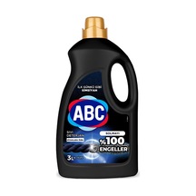 3 Adet Abc Sıvı Bakım Deterjanı Siyahlar 50 Yıkama 3000 Ml Diğer