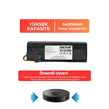 Philips 300010187021 Robot Süpürge Bataryası Yüksek Kapasite