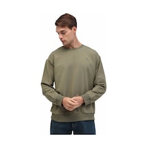 Lumberjack Mb Sn75 C Neck Sw 5pr Haki Erkek Sweatshirt A102033513 Haki