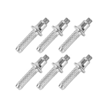 Dolıty 6x Yürüyüş Kutup Ucu Tırmanma Aksesuarları, Seyahat Gümüş