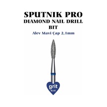 Elmas Alev Freze Mavi Çap 2,1mm