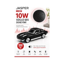Jasper Jpr-1507 Siyah 10w Bluetooth Hoparlörlü Retro Araba Tasarım Fm Radyo, Usb, Tf Kart, Aux Ve Mp3