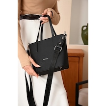 Just Polo Kadın Spor Model Ayarlanabilir Askılı Şık El Ve Omuz Çantası Ebat : 24 X 20 Cm Lacivert