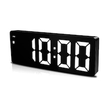 Ayrex Upway Hd Led Ekranlı Aynalı Tarih Termometre Alarm Hediyelik Dijital Masa Saati Diğer