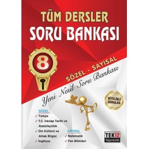 Tekiz Lgs Tüm Dersler Soru Bankası 8. Sınıf
