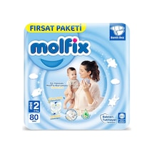 Molfix Fırsat Paketi 2 numara Mini Bantlı Bebek Bezi 80 Adet