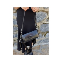 Just Polo Kadın Yeni Sezon Çapraz Askılı Günlük & Özel Günlere Uygun Şık El Ve Omuz Çantası Ebat: 28 X 13 Cm Siyah 58674754