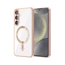 Samsung Galaxy Uyumlu , A37 5g Kross Magneticsafe Kapak - Rose
