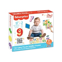 Fisher Price Tak Çıkar Puzzle Şekiller Sayılar
